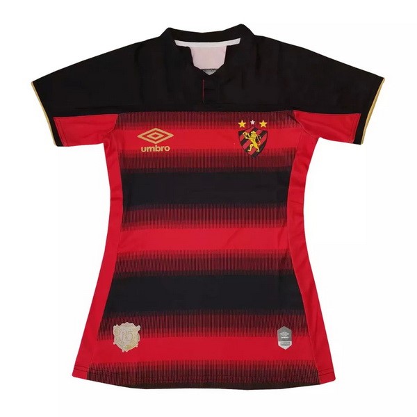 Trikot Recife Heim Damen 2020-21 Rote Schwarz Fussballtrikots Günstig